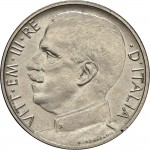 2626D 50 centesimi 1919 Giustizia su quadriga di leoni 1° tipo Roma Nichelio Prova