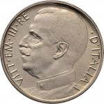 1450D 50 centesimi 1920 Giustizia su quadriga di leoni Roma Nichelio