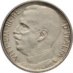 1464D 50 centesimi 1929 Giustizia su quadriga di leoni Roma Nichelio