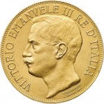 2573D 50 lire 1911 Italia e Roma genitrice Roma Oro Prova