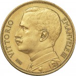 1328D 50 lire 1927 Italia aratrice 1° tipo Roma Oro