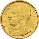 1331D 50 lire 1931 IX Littore 3° tipo Roma Oro