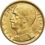 1332D 50 lire 1931 X Littore 3° tipo Roma Oro