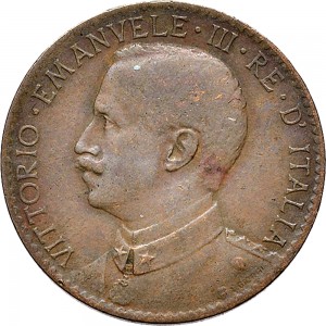 1728D 1 besa 1909 Valore Roma Rame