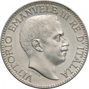 1702D 1 rupia 1912 Valore Roma Argento