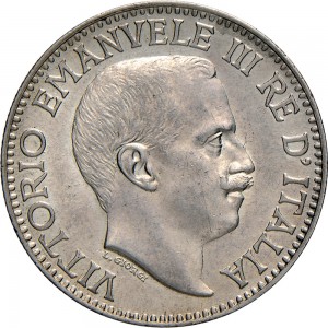 1705D 1 rupia 1915 Valore Roma Argento