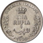 1707R 1 rupia 1920 Valore Roma Argento
