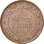 1723R 2 bese 1910 Valore Roma Rame