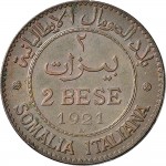 1725R 2 bese 1921 Valore Roma Rame