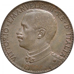 1725D 2 bese 1921 Valore Roma Rame