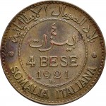 1719R 4 bese 1921 Valore Roma Rame