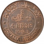 1720R 4 bese 1923 Valore Roma Rame