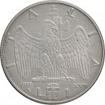 1622R 1 lira 1939 XVII Aquila romana 2° tipo Roma Acmonital