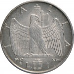 1626R 1 lira 1940 XVIII Aquila romana 2° tipo Roma Acmonital