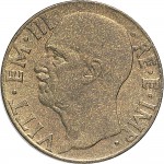 1663D 10 Centesimi 1941 XIX Scudo semirotondo 2° tipo Roma Bronzital