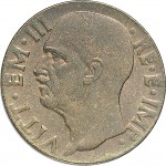 1665D 10 Centesimi 1943 XXI Scudo semirotondo 2° tipo Roma Bronzital