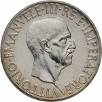 1593D 10 lire 1937 XV Italia marinara Roma Argento