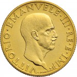 1582D 100 lire 1937 XVI Littore 2° tipo Roma Oro