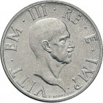 1607D 2 lire 1937 XV Aquila romana 1° tipo Roma Nichelio