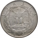 1614R 2 lire 1940 XVIII Aquila romana 2° tipo Roma Acmonital
