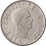 1618D 2 lire 1943 XXI Aquila romana 2° tipo Roma Acmonital