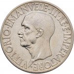 1586D 20 lire 1937 XV Italia su quadriga lenta Roma Argento