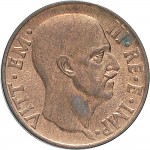 1668D 5 centesimi 1938 XVI Aquila romana 1° tipo Roma Rame