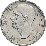 1601D 5 lire 1938 XVII Italia feconda Roma Argento