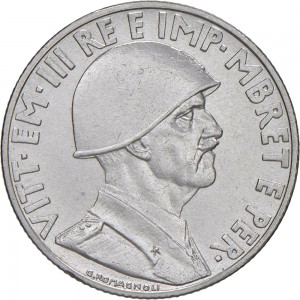 1742D 1 lek 1940 XVIII Aquila bicipite Roma Acmonital