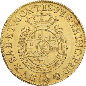 226R Doppia da 4 scudi 1764 Scudo rotondo Torino Oro