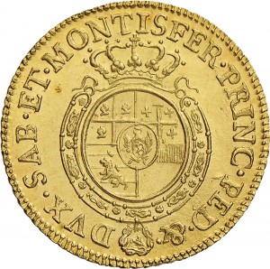 228R Doppia da 4 scudi 1766 Scudo rotondo Torino Oro