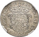 90R Lira da 20 soldi 1732 Scudo a cartoccio 1° tipo Torino Argento