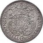 97R Lira da 20 soldi 1747 Scudo sagomato 3° tipo Torino Argento