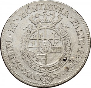 271R Mezzo scudo da 3 lire 1755 Scudo rotondo Torino Argento