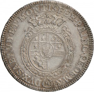 289R Quarto di scudo da 1,10 lire 1755 Scudo rotondo Torino Argento