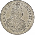 66D Scudo da 5 lire 1733 Scudo sagomato Torino Argento