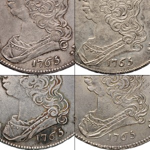 269P Scudo da 6 lire 1765 Scudo rotondo Torino Argento