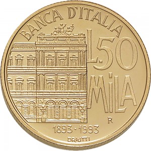 2381R 50.000 lire 1993 Banca d