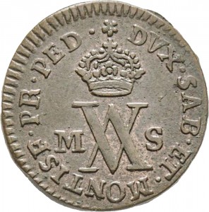 618R Mezzo soldo da 6 denari 1782 Cifre del sovrano Torino Mistura di argento