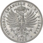 2631D 25 centesimi 1902 Aquila spiegata Roma Nichelio