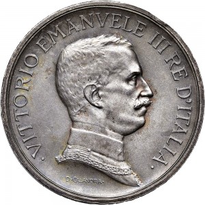 2596D 5 lire 1913 Italia su quadriga briosa Roma Argento Prova