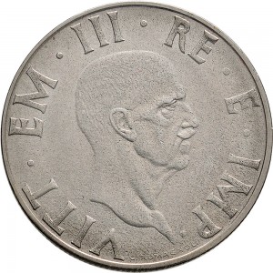 1609D 2 lire 1939 XVII Aquila romana 2° tipo Roma Acmonital