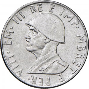 1747D 0,50 lek 1941 XIX Aquila bicipite Roma Acmonital
